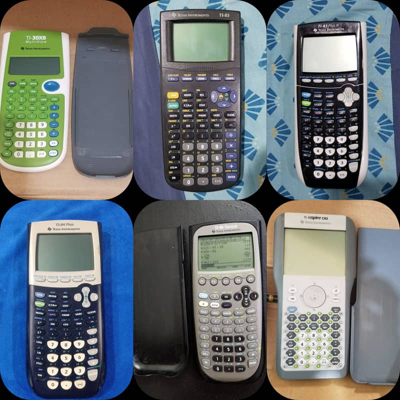 Texas Instruments TI 30XB,Ti-83 plus Ti-84,TI-82,nspire CAS Calculator 0