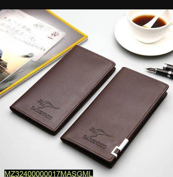 Leather Textured Men's Wallet 2