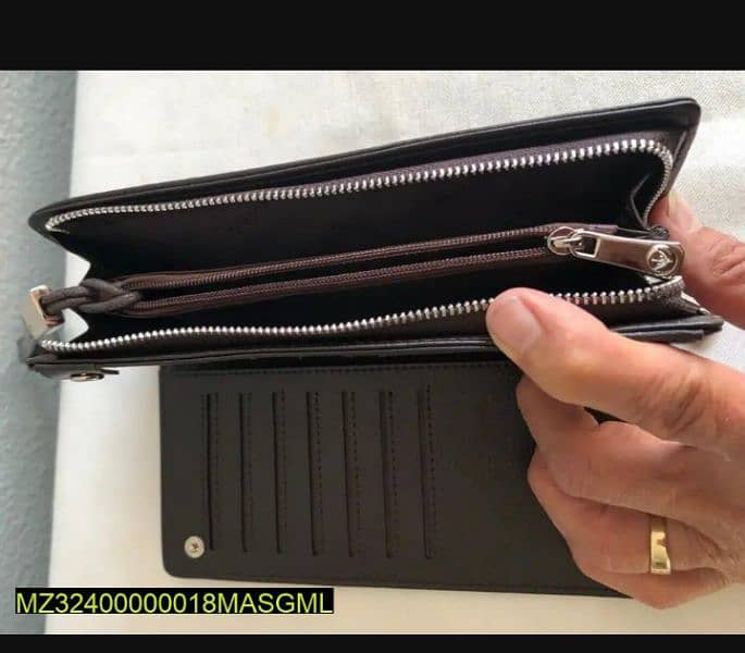 Leather Textured Men's Wallet 10