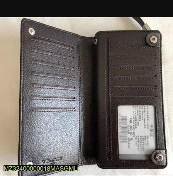 Leather Textured Men's Wallet 16