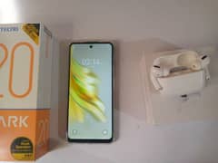 Tecno Spark 20 with Apple Airpods Pro