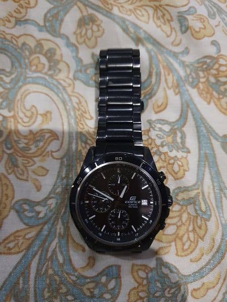 Casio EFR-526BK-1A1V Chronograph Edifice Series Wrist Watch 3