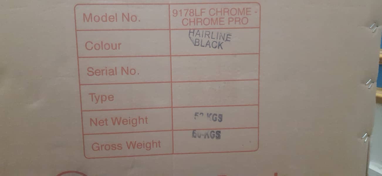 Dawlance refrigerator 9178 LF chrome 1