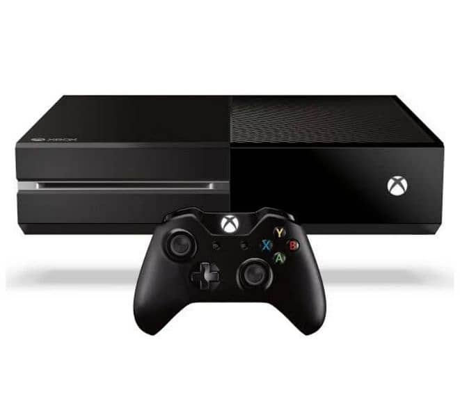 xbox one 500gb with 2 controllers with pre installed games 0
