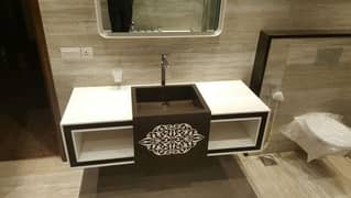 Corian kitchen countertops Bathroom vanities