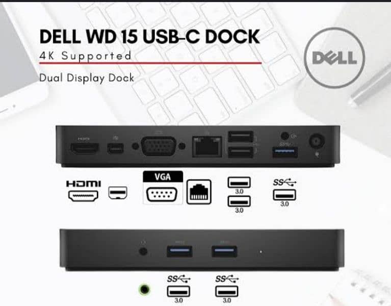 DELL WD15 TYPE C DOCK 0