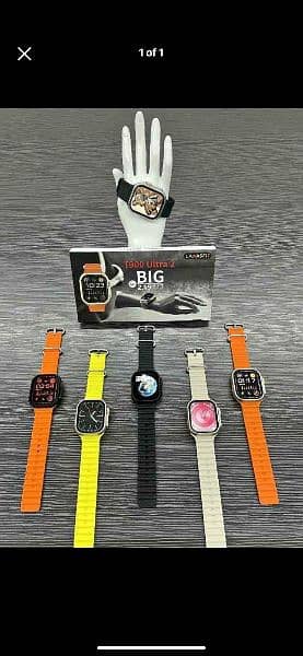 Upgraded Model T900 *Ultra2* Smart Watch with Charger 1