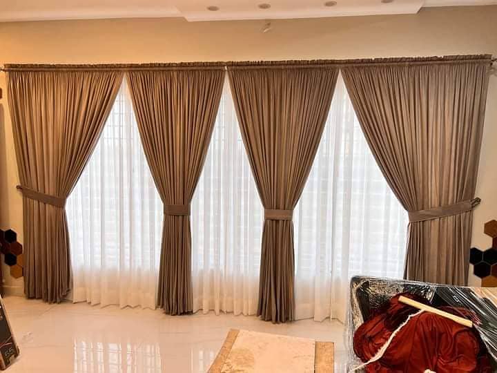 Curtains | Blinds | remote curtains/office curtains/parda cloth 13