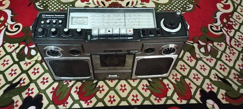 National Panasonic Radio Tape Recorder Model 4300 3