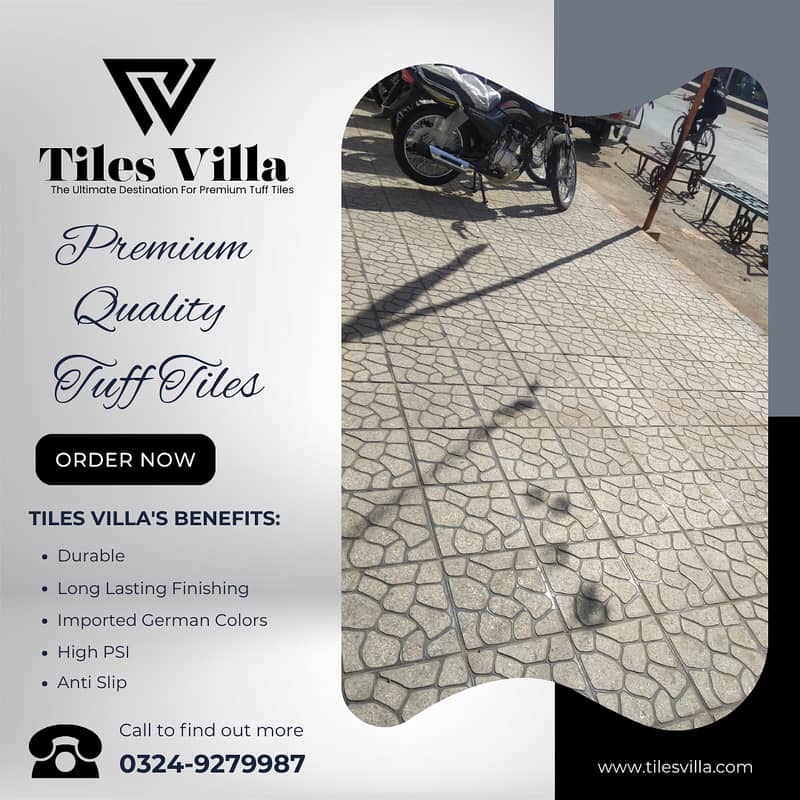 Tough Tiles / Exterior Tiles / Ramp Tiles / Car Porch Tiles 12