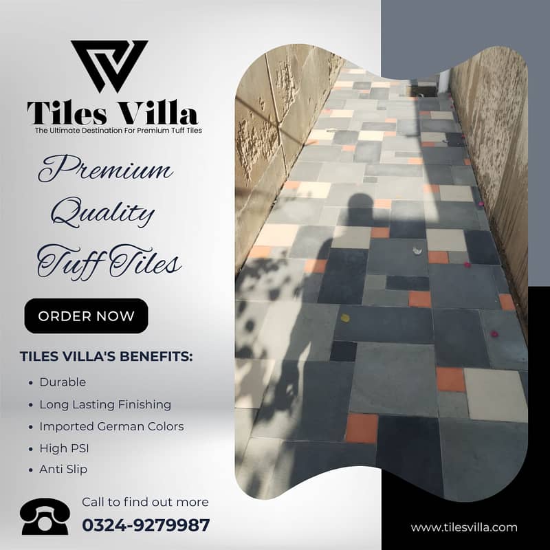 Tough Tiles / Exterior Tiles / Ramp Tiles / Car Porch Tiles 13