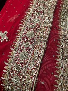 Bridal dress(red) good as new
