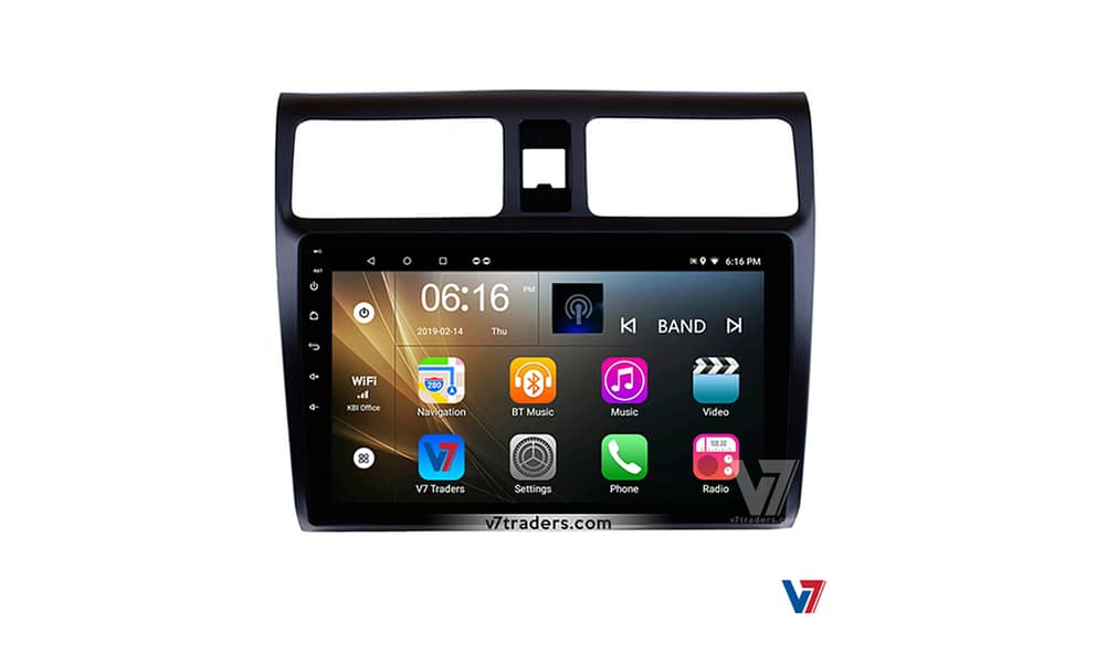 V7 Suzuki Swift Android LCD LED Car Touch Panel GPS Navigation DVD Car 6