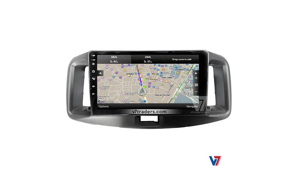 V7 Daihatsu Mira Android LCD LED Car Panel GPS Navigation DVD 7