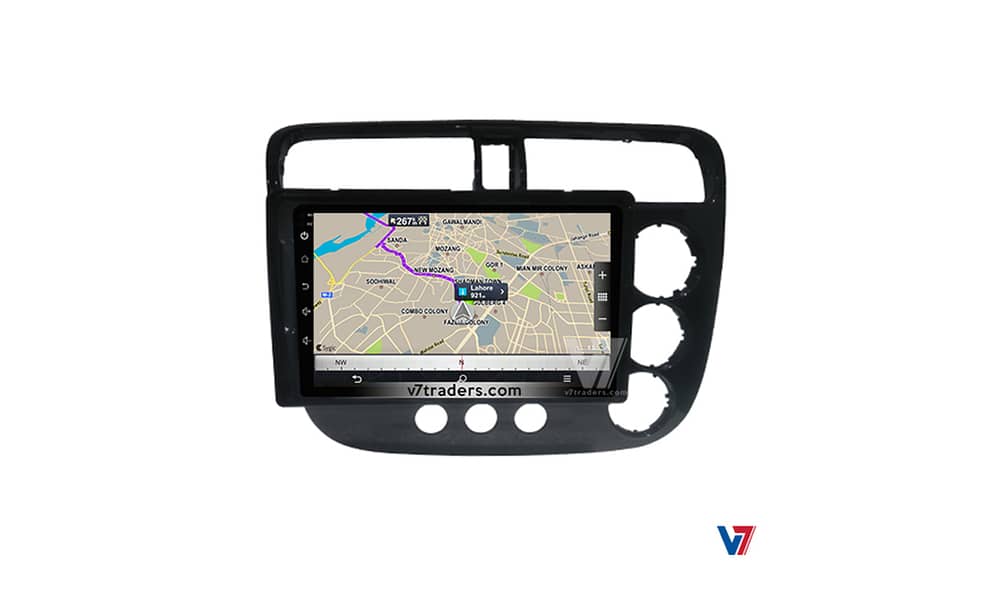 V7 Honda Civic 2002 to 2006 LCD LED Car Android GPS navigation player 5
