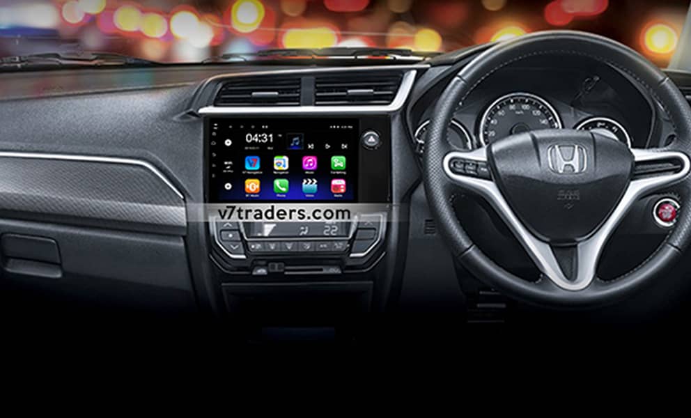 V7 Honda BRV LCD LED Car Android GPS Navigation Screen DVD 1