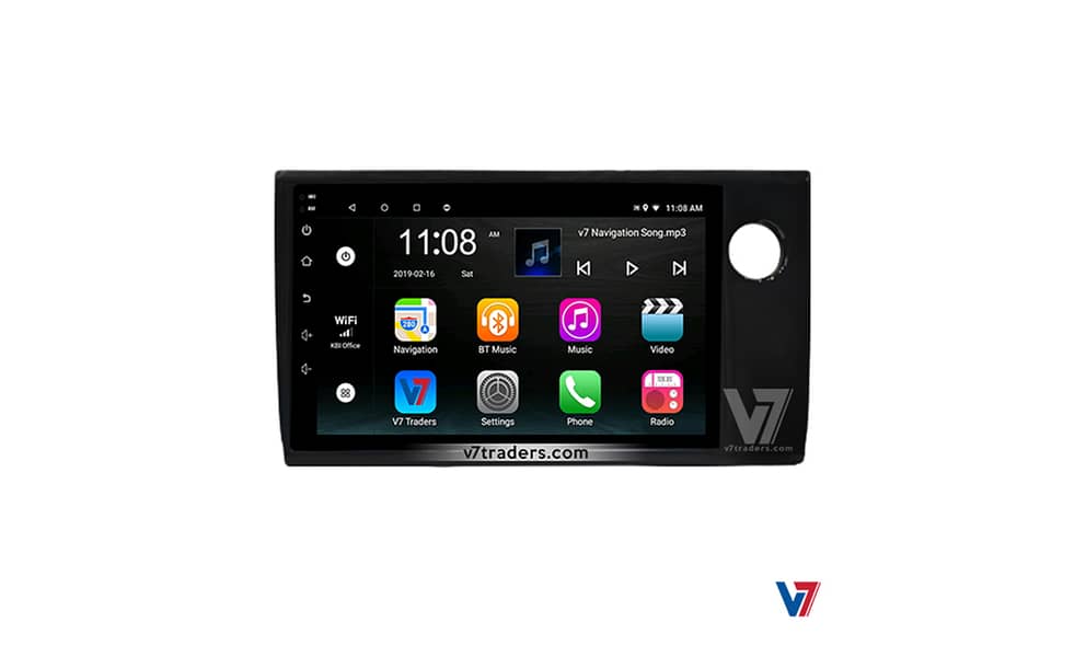 V7 Honda BRV LCD LED Car Android GPS Navigation Screen DVD 7