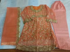 set of four frock new for girls 10 by 10 condition new