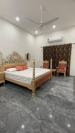 fully furnished house(daily weekly monthly) in johar town Lahore 0
