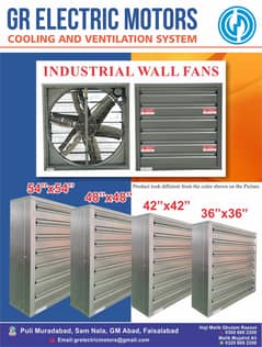 Ventilation Fan | Industrial Wall fan | Cooling System | Exhaust Fan