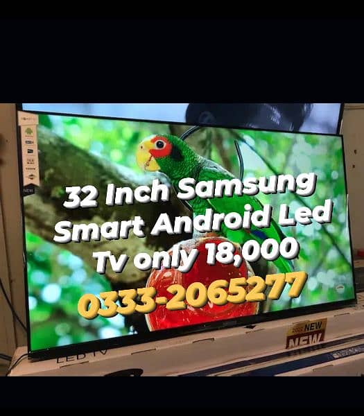 32" to 75" INCH SAMSUNG SMART ANDROID WIFI YouTube Led Tv 2