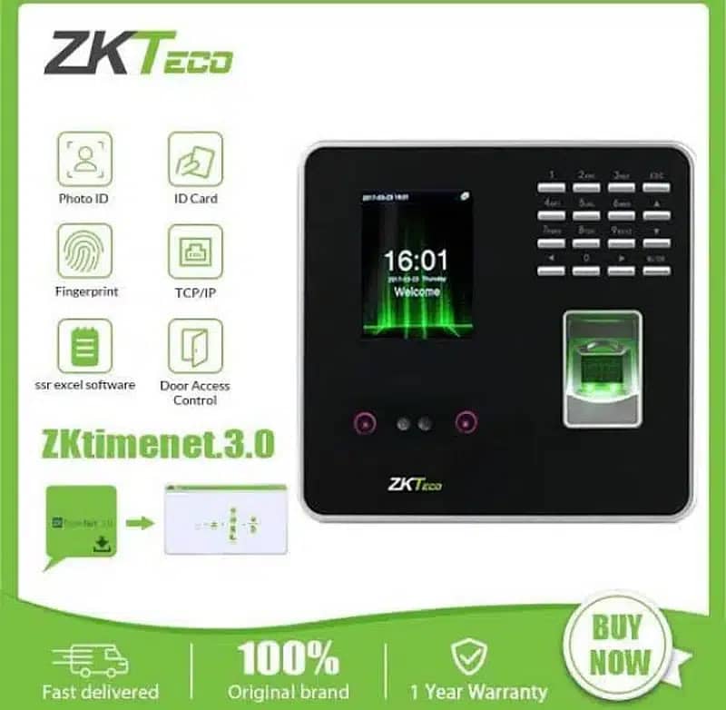 Zkteco Attendence machine k40 k50 f22 uface800 mb360 mb460 zkt uf100 0