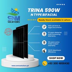 Trina N-Type Bifacial 590W with Documents 0