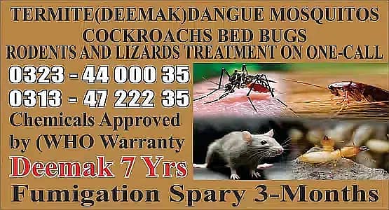 Termite Control | Fumigation Spray | Deemak Control | Pest Control Ser 2
