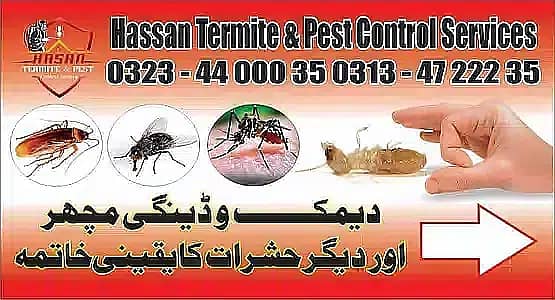 Termite Control | Fumigation Spray | Deemak Control | Pest Control Ser 10