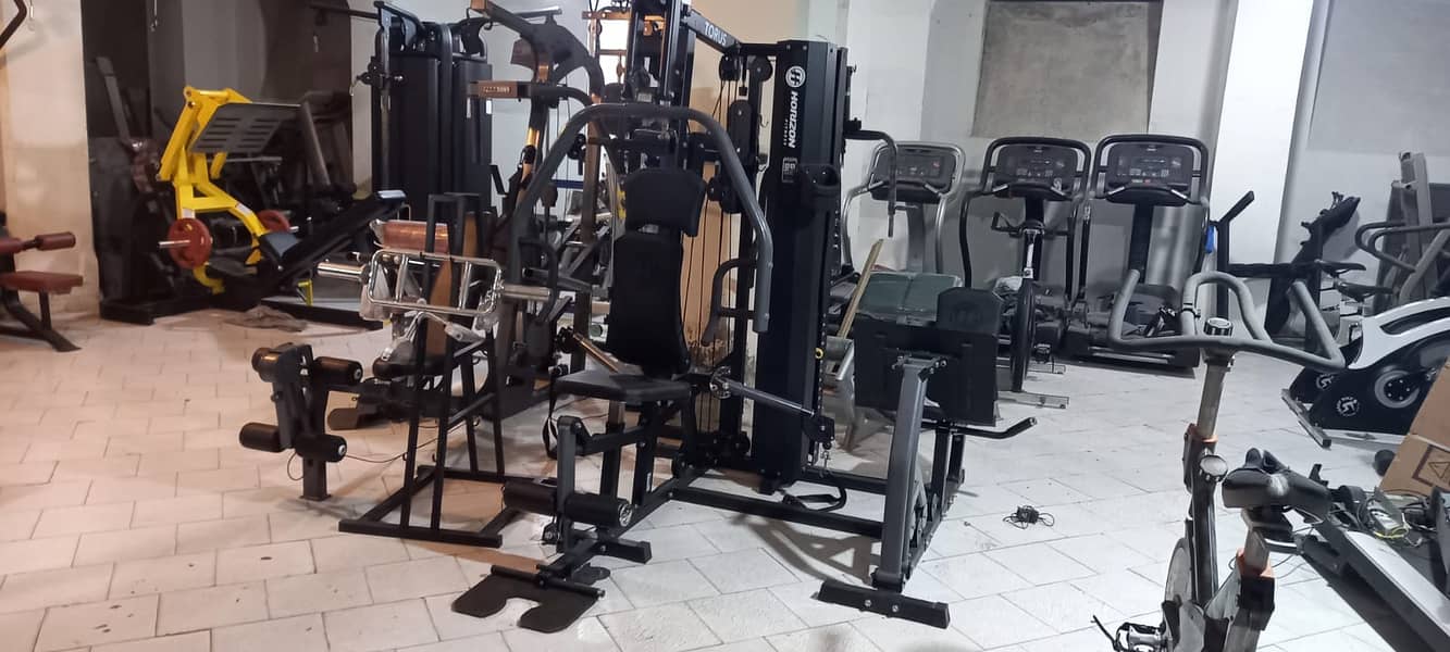 FULL Exercise GYM SETUP FORE SALE ( ASIA FITNESS) Strength, Cardio 12