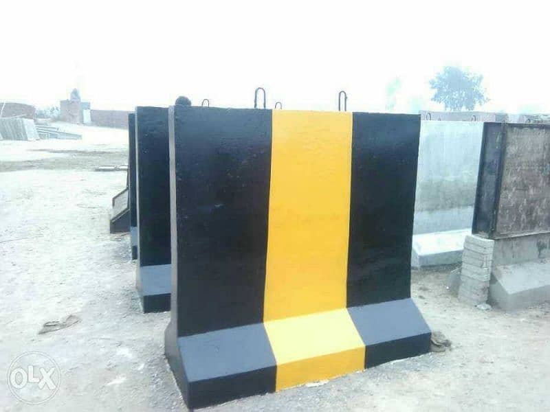 Security Barrier Jersey Barrier concrete barriers 2