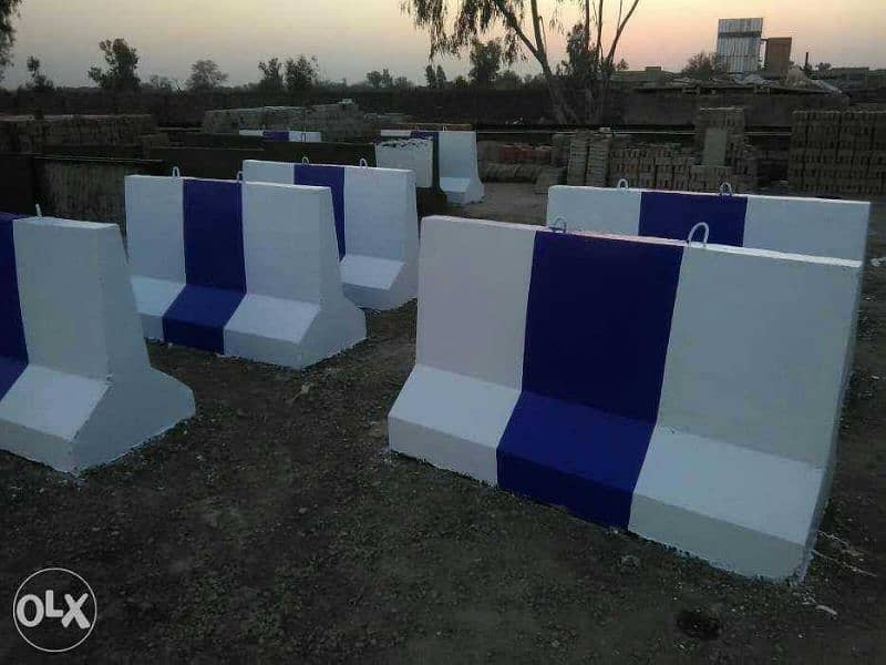Security Barrier Jersey Barrier concrete barriers 8