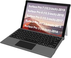 Microsoft Surface Pro 3,4,5,6,7 Ultra-Slim Portable Bluetooth Keyboard 0
