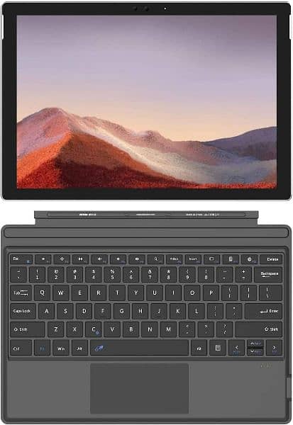 Microsoft Surface Pro 3,4,5,6,7 Ultra-Slim Portable Bluetooth Keyboard 3