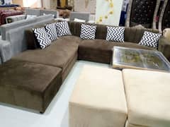 Lshape sofa/7seater/Sofa set/corner sofa set/seven seater/sofa cum bed