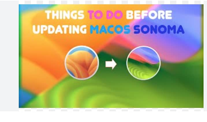 MacOS Sonoma is competible for these devices ? How to upgrade the macb 5