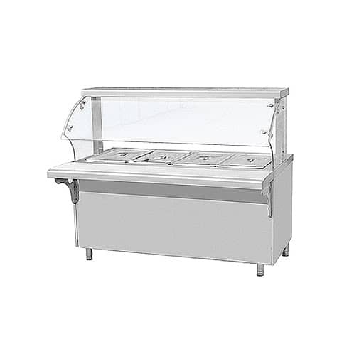 Bain Marie counter Salad bar commercial All Fryers available 3