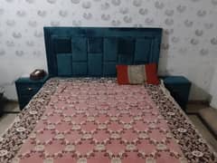 4month use Dubble Bed with Dressing and with Metress