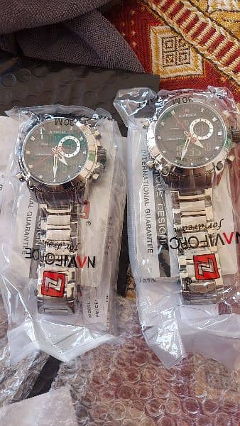 2 naviforce dual time watches 2