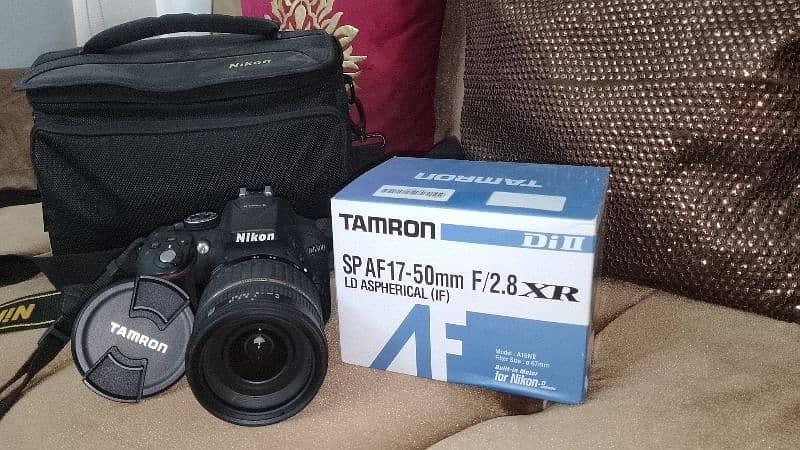 Nikon D5300 DSLR with Tamron 17-50 mm 2