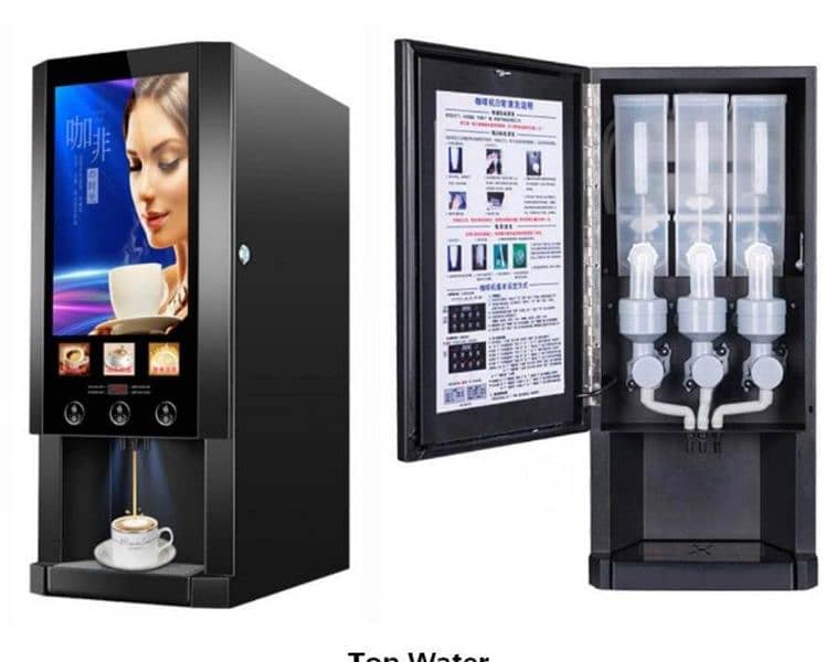 2Line 2 opection Tea and coffee vending Machine 5