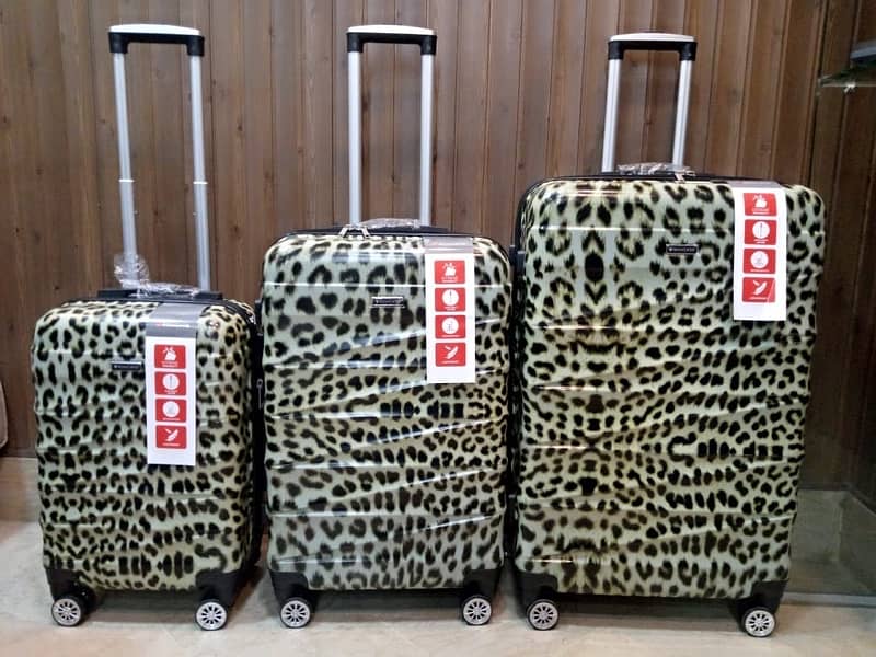 fiber suitcase/carry on bags _travel set - Travel bags_Travel trolley 2