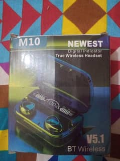 M10 Newest Earbuds New box pack 0
