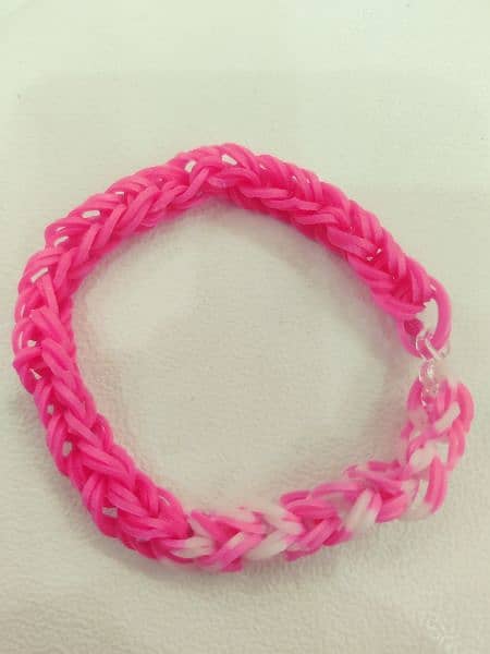 hand made rubber bracelets 4