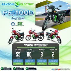 Pakzon Electric Bike PE-100D 2024 Model