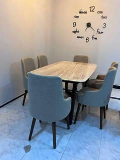 dining chair and table available