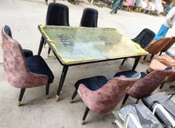 dining table and chairs set available