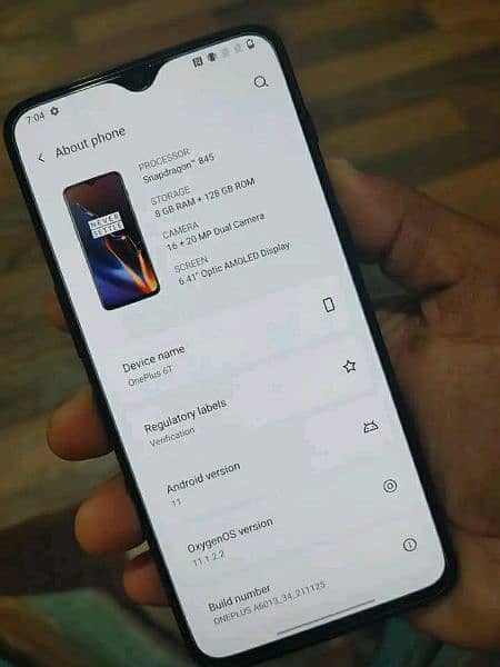 Oneplus 6T 8/128 10/10 conditi0n 845 snapdragon pta approved 5