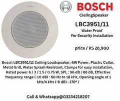 Bosch ceiling speaker
