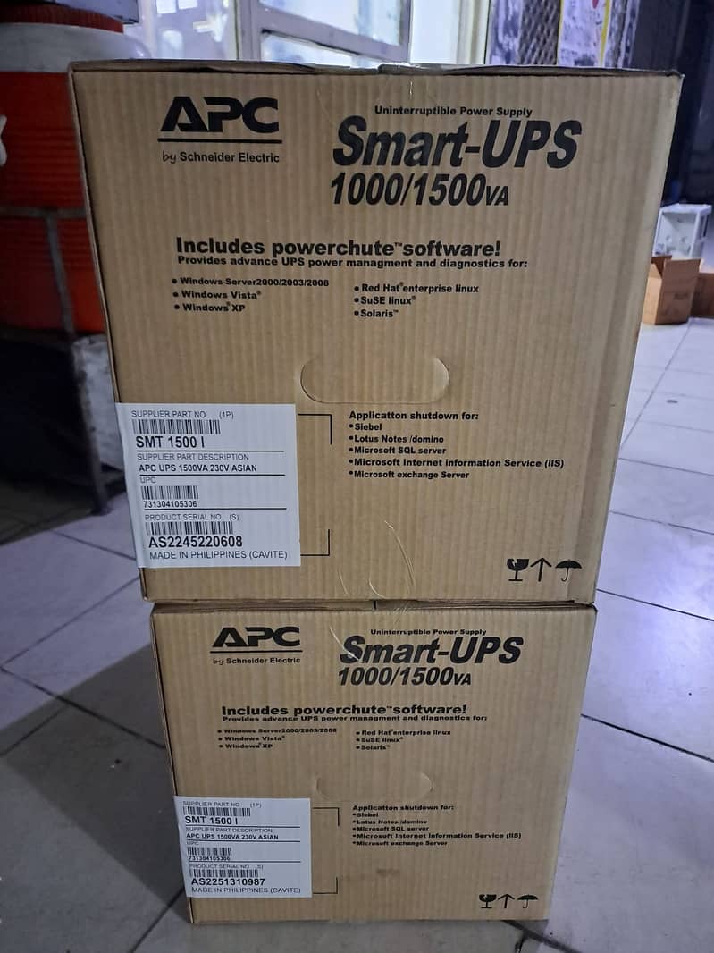 APC SMART UPS 1500VA 24VOLT 980WATT FRESH STOCK AVAILABLE 17